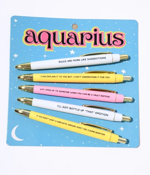 Aquarius Pen Set