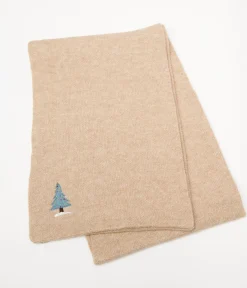 Banned Cream Snow Season Knitted Scarf
