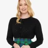 Banned 1950s Black Katie Cardigan