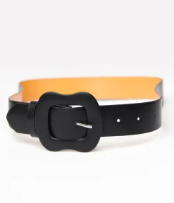 Banned 1950s Black Leatherette Rosalie Belt