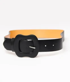 Banned 1950s Black Leatherette Rosalie Belt