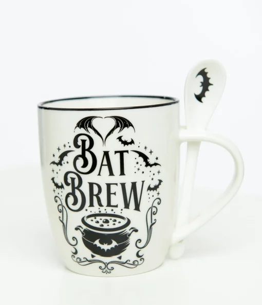 Bat Brew Mug & Spoon Set