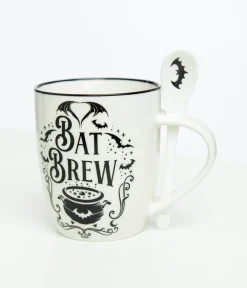 Bat Brew Mug & Spoon Set