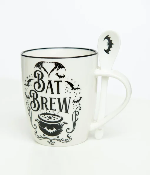 Bat Brew Mug & Spoon Set