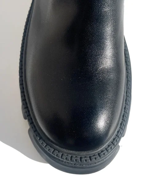 Black & White Balancing Act Boots