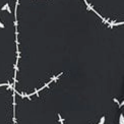 Black & White Stitches Blouse