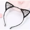 Black Lace Kitty Headband