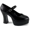 Black Mary Jane Pumps
