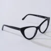 Black Rimmed Cat Eye Glasses