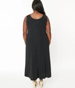 Black Slip Maxi Dress