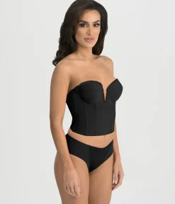 Black V-Wire Backless Strapless Valerie Bridal Bra