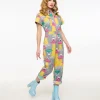 Blue Platypus Cats In Space Jumpsuit