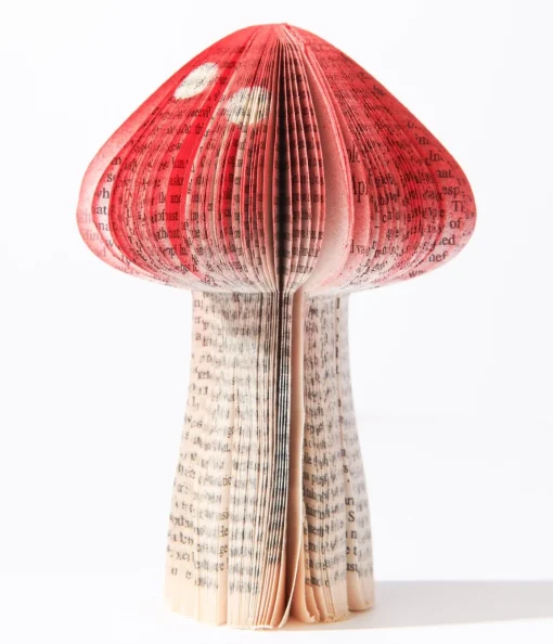 Book of Mushroom Decorative Piece
