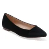 Chelsea Crew Black Velvet Pammy Flats