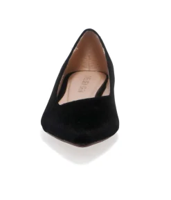 Chelsea Crew Black Velvet Pammy Flats