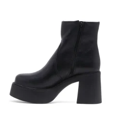 Chelsea Crew 1970s Black Leather Platform Vanson Boots