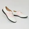 Chelsea Crew 1950s Pink & White Rizzo Saddle Oxford Shoes