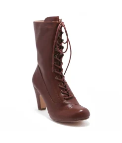 Chelsea Crew Tan Leatherette Victorian Claire Boots