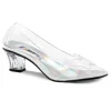 Clear Butterfly Lucite Pumps