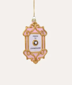 Cody Foster Champagne Button Ornament