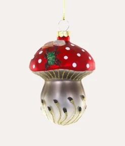 Cody Foster Mushroom Beetle Ornament