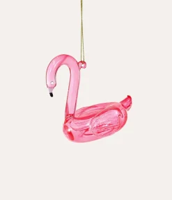 Cody Foster Pink Flamingo Floaty Ornament