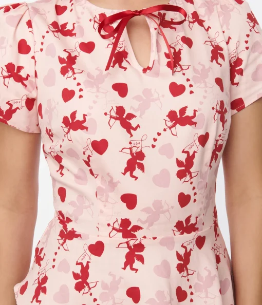 Collectif Pink Sibley Cupid Top