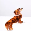Dachshund Acrylic Hair Claw