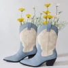 Denim Daisy Cowboy Boot