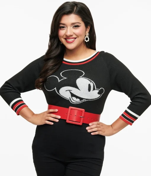 Disney Mickey & Friends Collection by Unique Vintage Classic Mickey Sweater