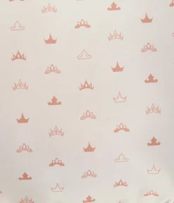 Disney x Kitsch Pink & Princess Crowns Satin Pillowcase