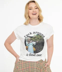 Dolly Parton Fuck Around & Find Out Unisex Graphic Tee
