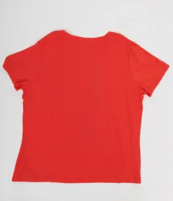Emily The Strange x Unique Vintage Red Little Miss Strange Fitted Graphic Tee