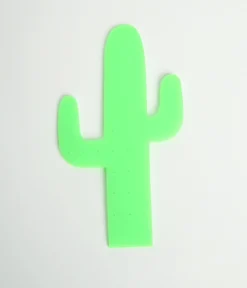 Green Cactus Earring Display