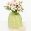 Green Snail Vase
