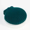 Green Velvet Seashell Venus Jewelry Box