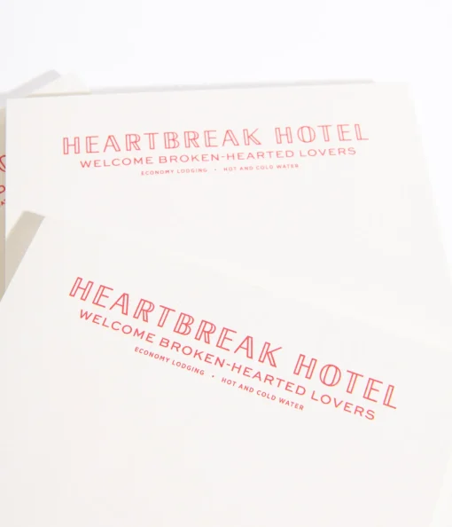 Heartbreak Hotel Notepad