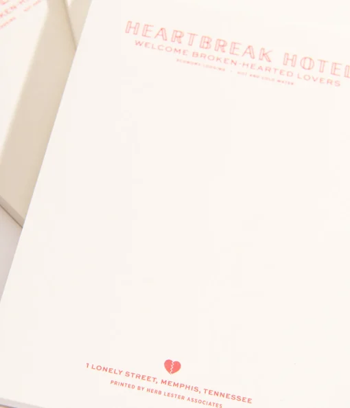 Heartbreak Hotel Notepad