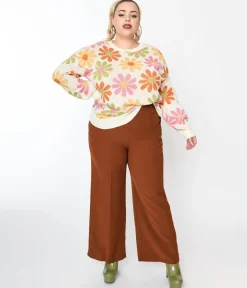 Hell Bunny Ginger Swing Pants