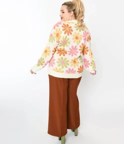 Hell Bunny Ginger Swing Pants