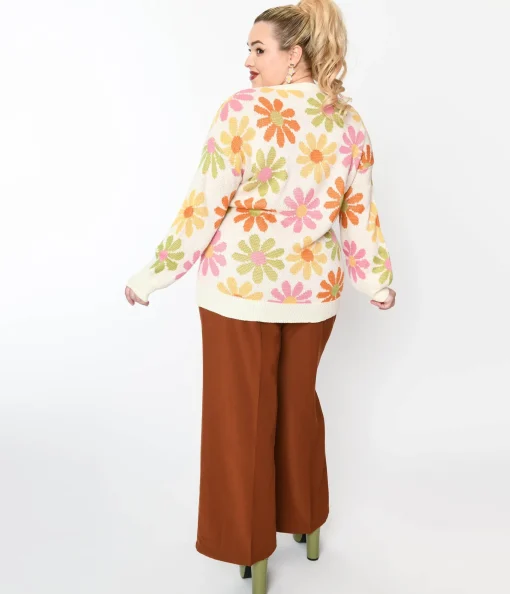 Hell Bunny Ginger Swing Pants