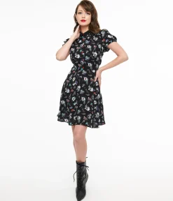 Hell Bunny Witchy Woodland Amanita Mini Dress