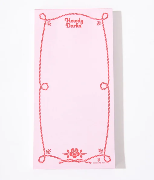 Howdy Darlin Notepad