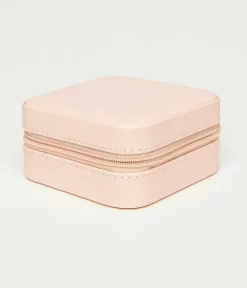 Light Pink Matte Christina Jewelry Case