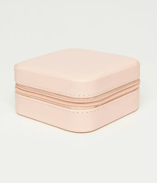 Light Pink Matte Christina Jewelry Case