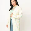 Magnolia Place Cream & Pastel Hearts Cardigan
