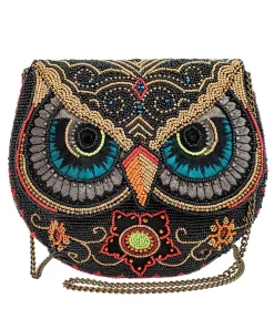 Mary Frances Night Owl Crossbody Handbag