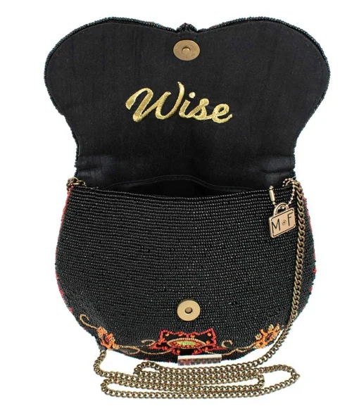Mary Frances Night Owl Crossbody Handbag