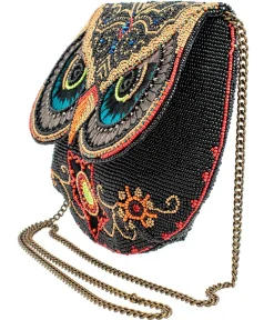 Mary Frances Night Owl Crossbody Handbag