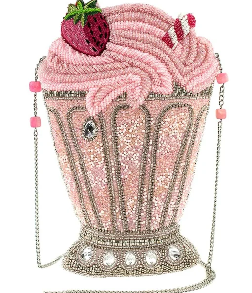 Mary Frances Shake It Up Milkshake Crossbody Bag